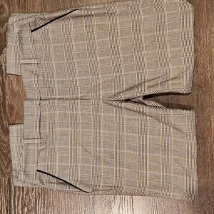 ❤ WHITE HOUSE BLACK MARKET PLAID SLIM ANKLE PANTS, 8P (29 PETITE)